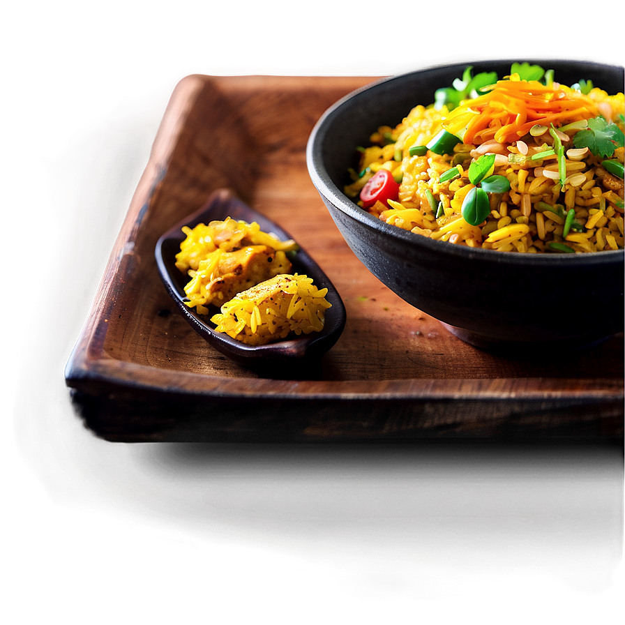 Turmeric Fried Rice PNG wes63 PNG with transparent background