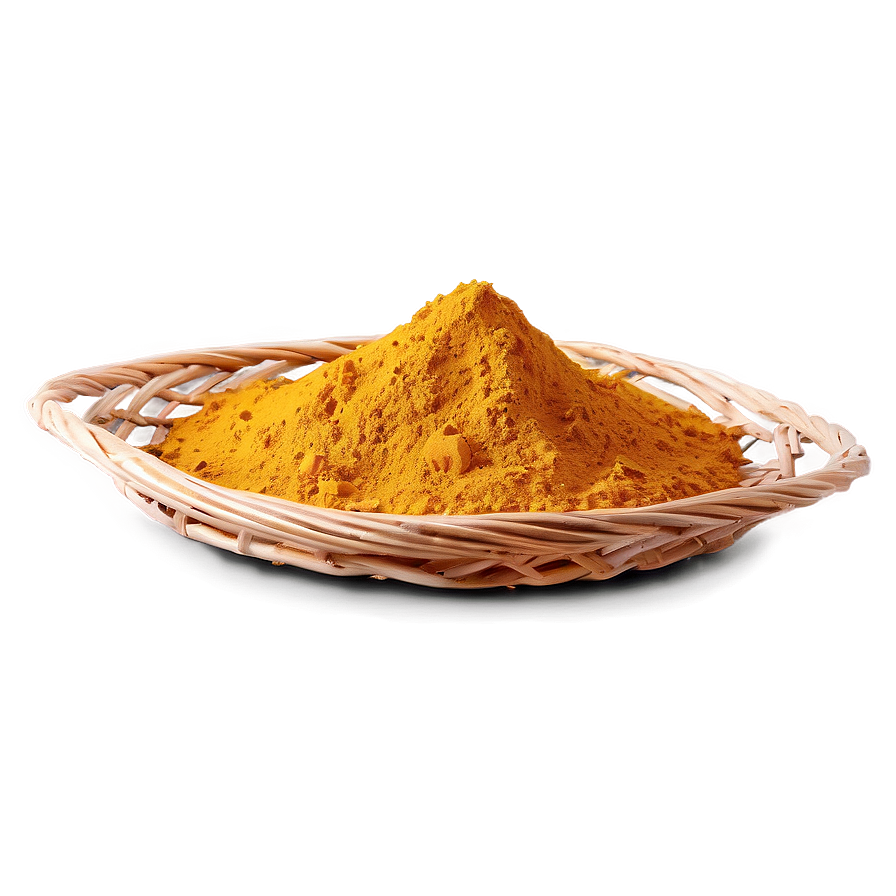 Turmeric In Basket Png Ilx