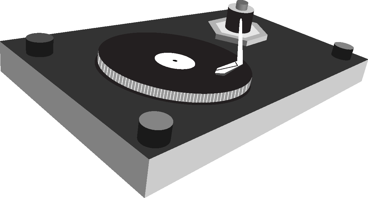 Turntable3 D Graphic