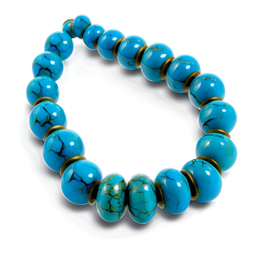 Turquoise Beads PNG 97 PNG with transparent background