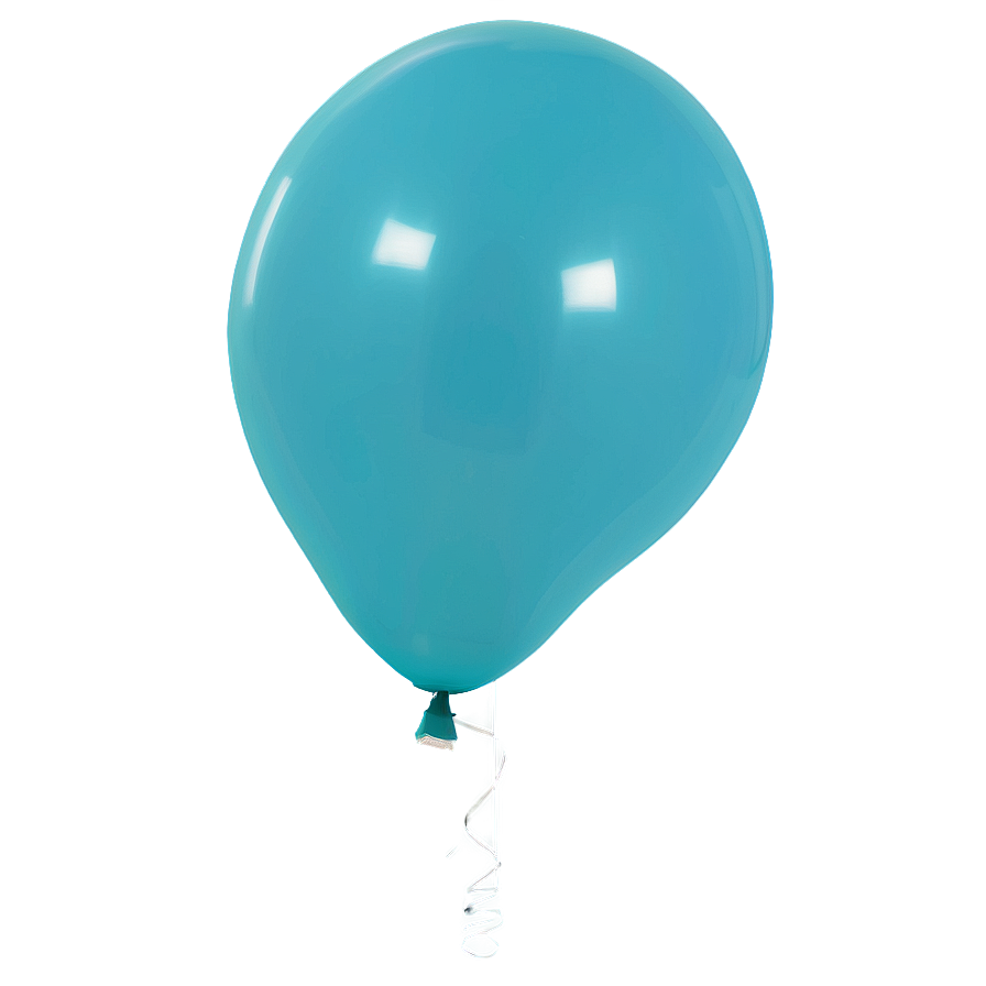 Turquoise Blue Balloons Png Vpp12