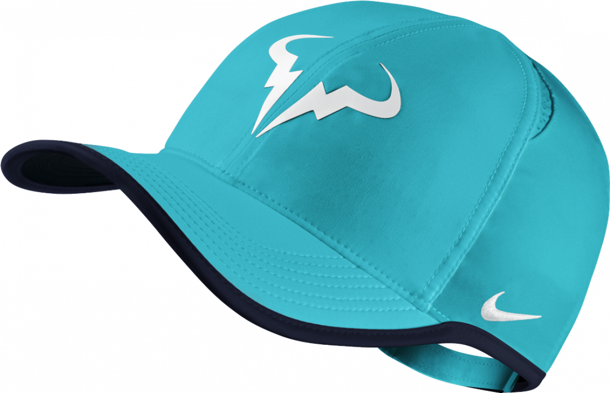 Turquoise Nike Running Cap