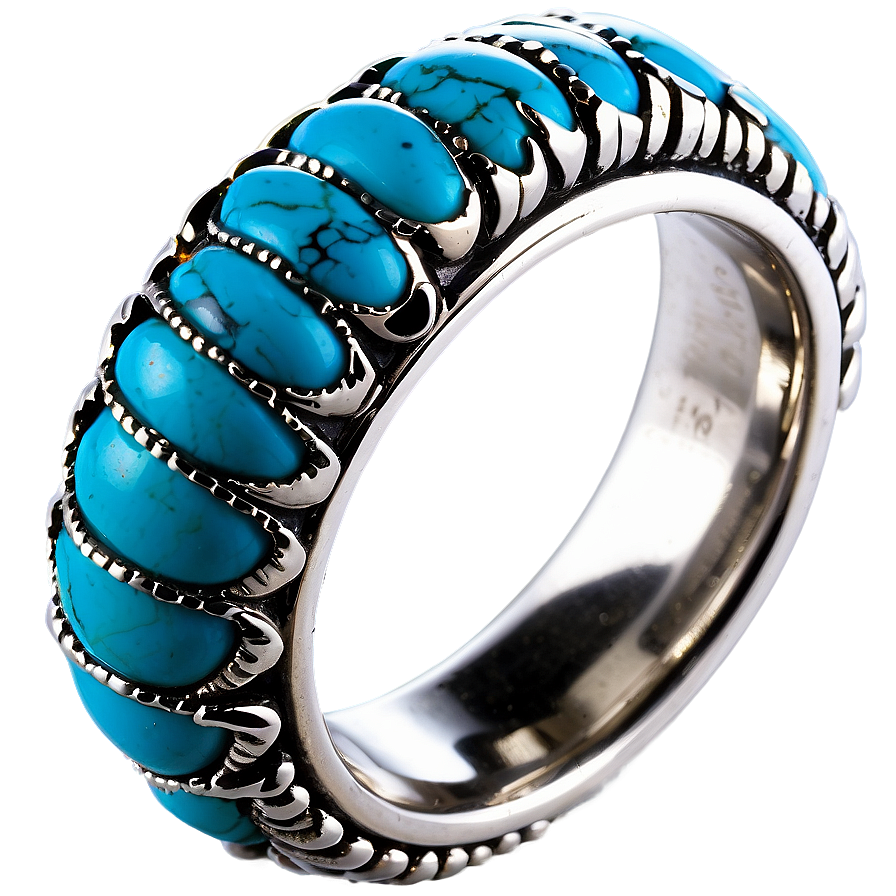 Turquoise Statement Rings Png Clw84