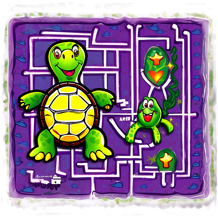 Turtle Maze Game Png 05232024