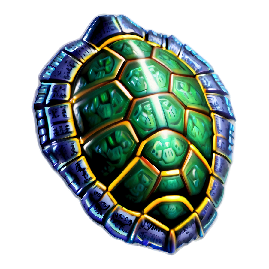 Turtle Shell Motif Png Gun81