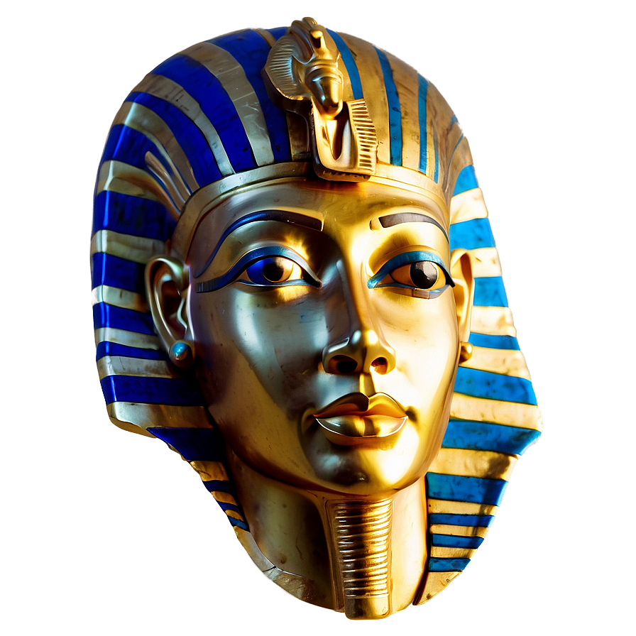 Tutankhamun's Golden Mask Png 96