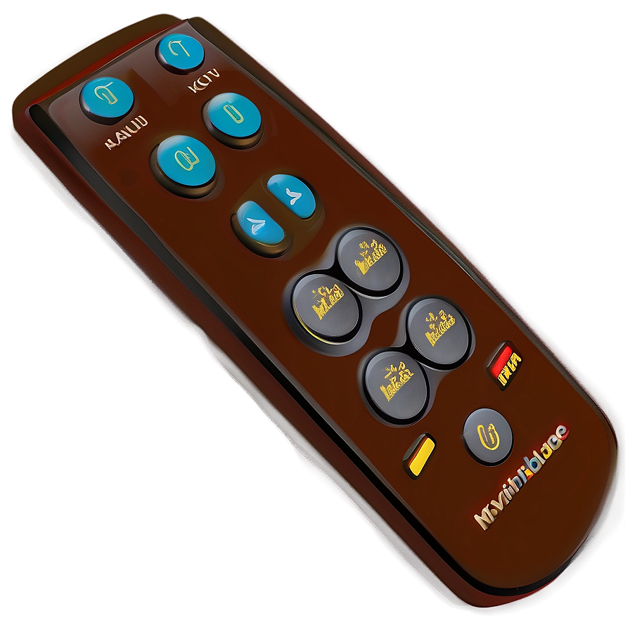 Tv Remote With Large Buttons Png 06122024