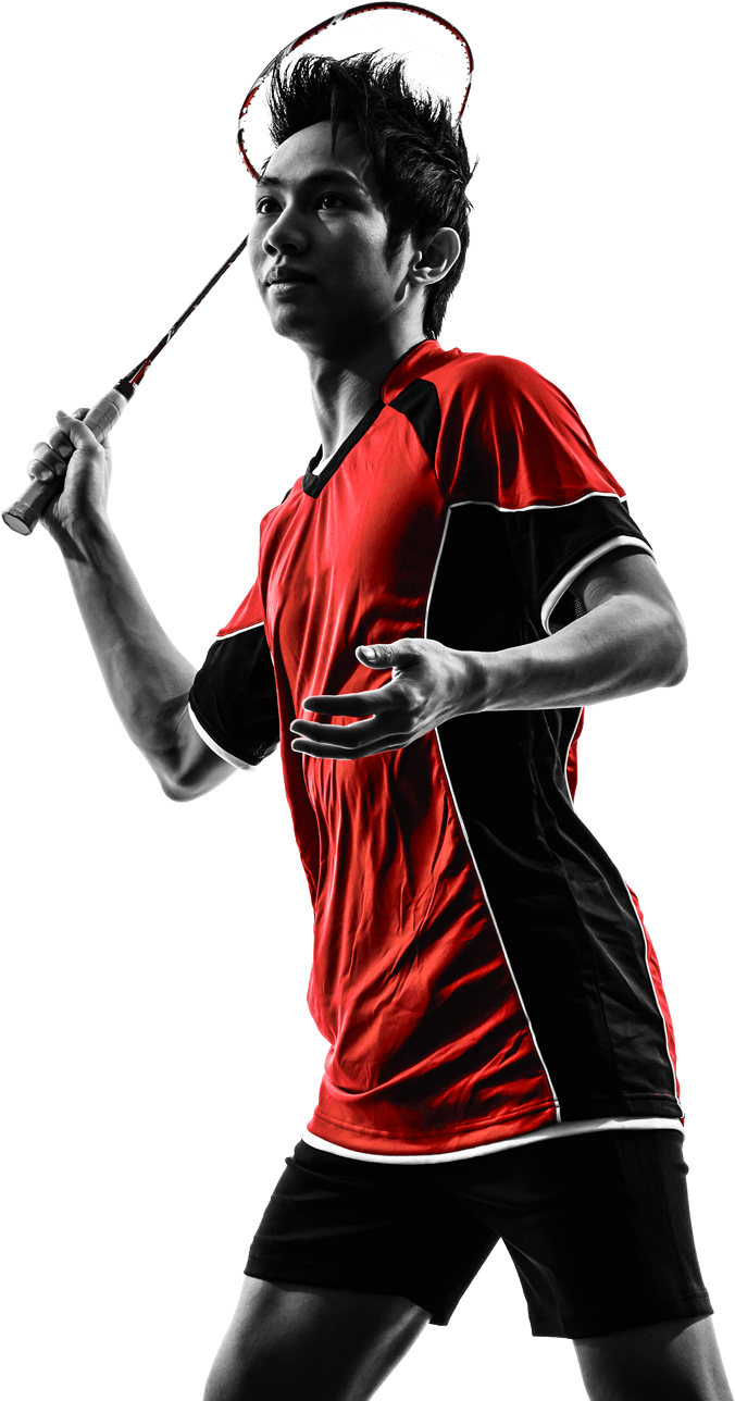 Tweets By @findaplayer - Playing Badminton Badminton Player Png, Transparent Png PNG with transparent background