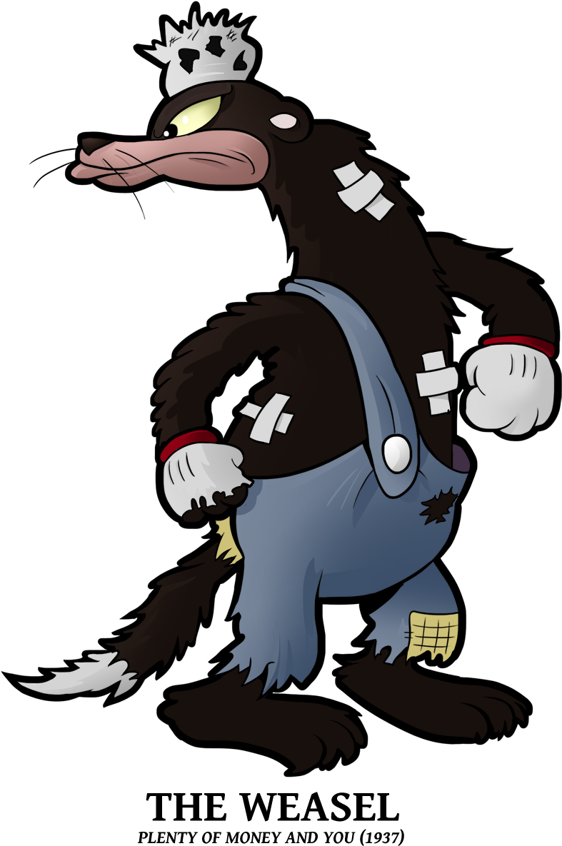 Tweety, Personaggi Dei Cartoni Animati, Looney Tunes, - Looney Tunes Weasel, HD Png Download PNG with transparent background