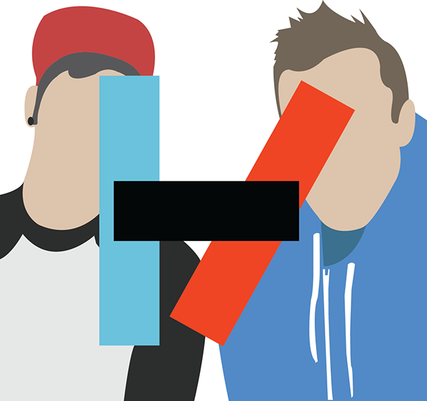 Twenty One Pilots Logo Illustration