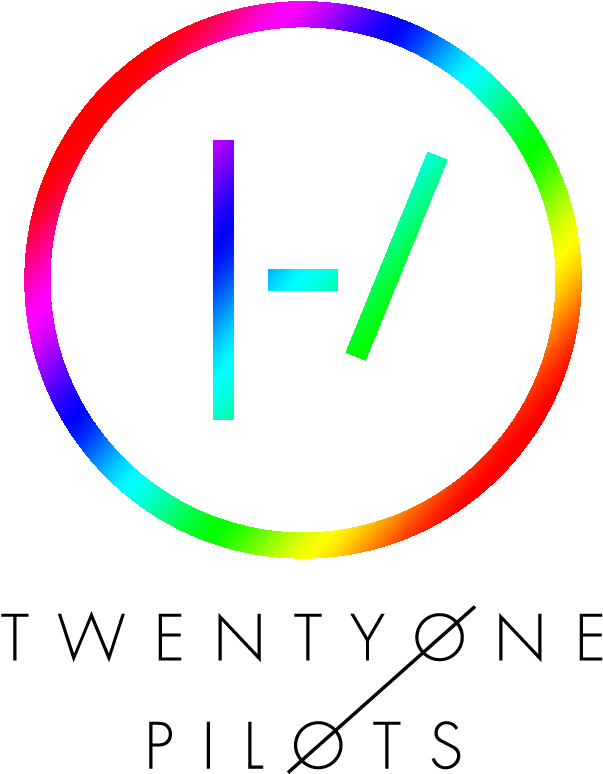 Twenty One Pilots Rainbow Logo