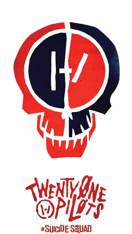 Twenty One Pilots Suicide Squad Logo