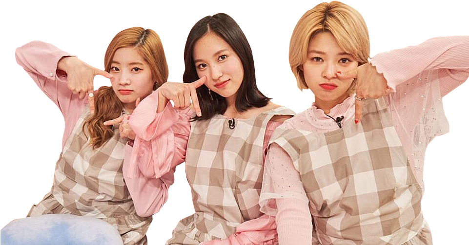 Twice Dahyun Sana Mina Jihyo Twicetzuyu Report - Mina Sana Momo Twice Png, Transparent Png PNG with transparent background