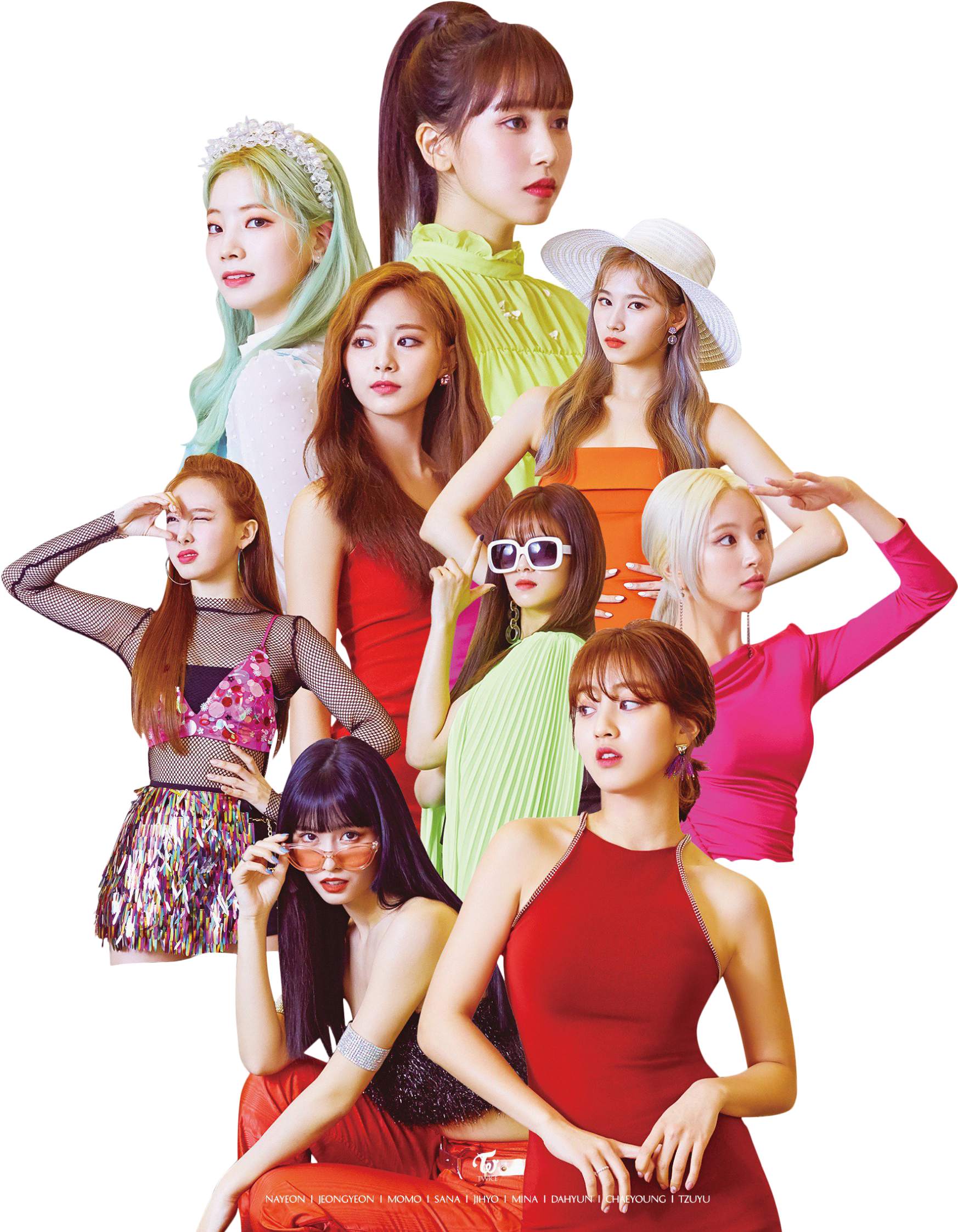 #twice #fancy #nayeon #jihyo #jyp #tzuyu #chaeyoung - Fancy You Album Cover Twice, HD Png Download PNG with transparent background