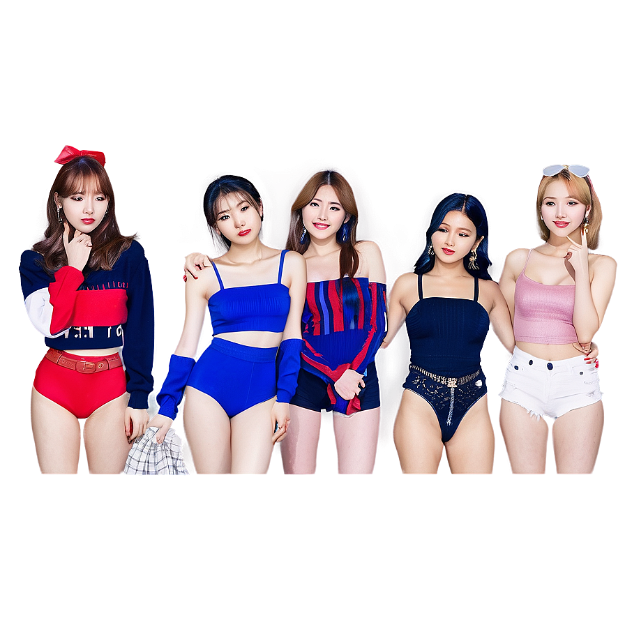 Twice Group Photo PNG ryh PNG with transparent background