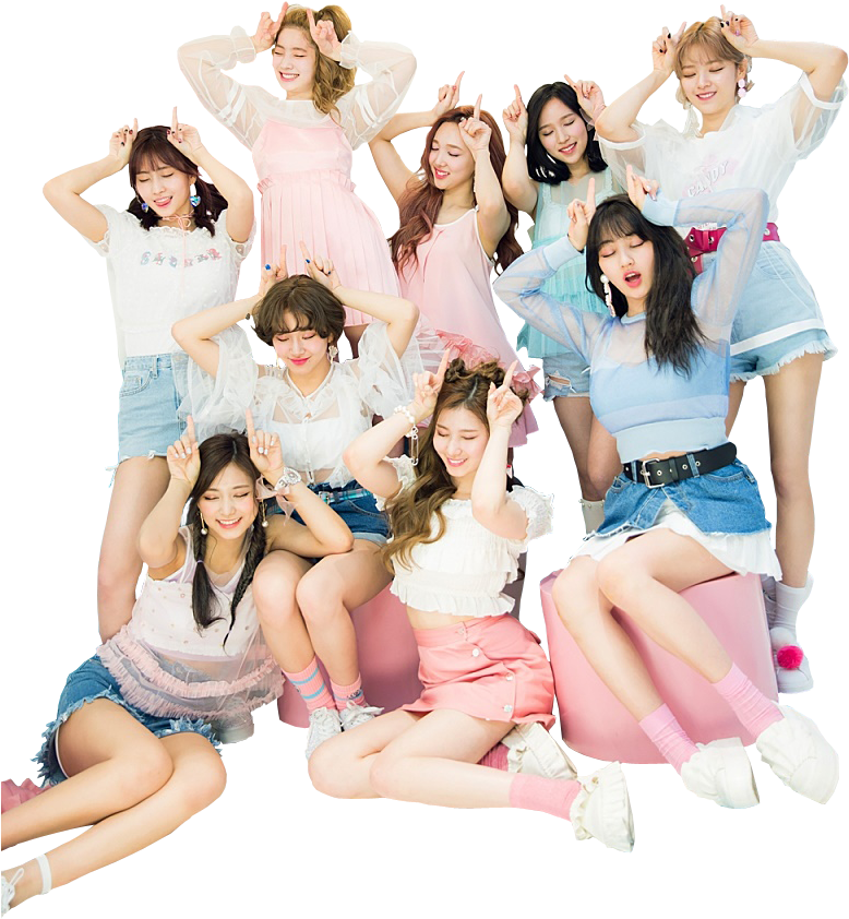 Twice Group Png, Transparent Png PNG with transparent background