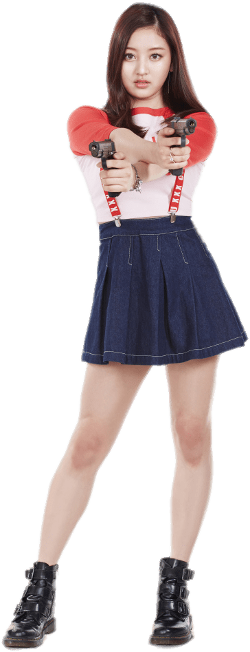 Twice Jihyo Elsword Promotion - Jihyo Png Twice Jihyo, Transparent Png PNG with transparent background
