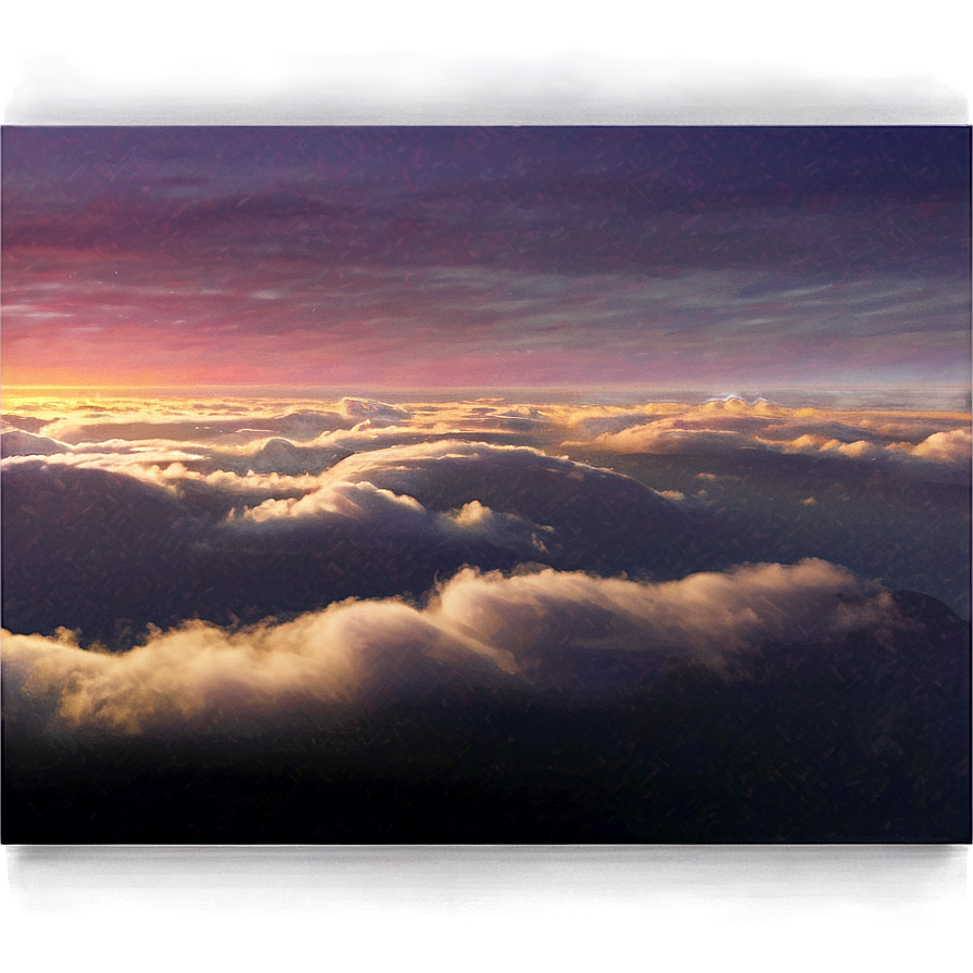 Twilight Cloudy Horizon PNG lih PNG with transparent background