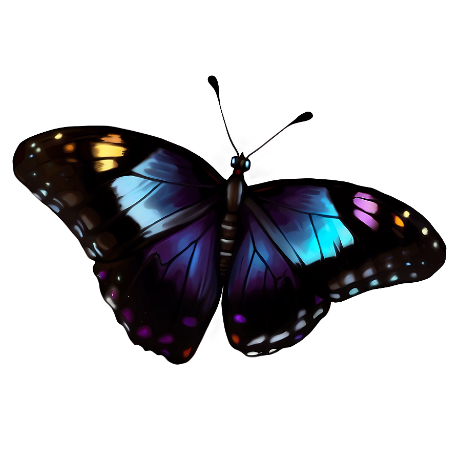 Twilight Glow Butterfly Png 87