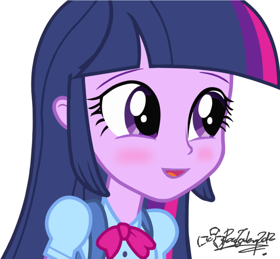 Twilight Sparkle Equestria Girls Portrait