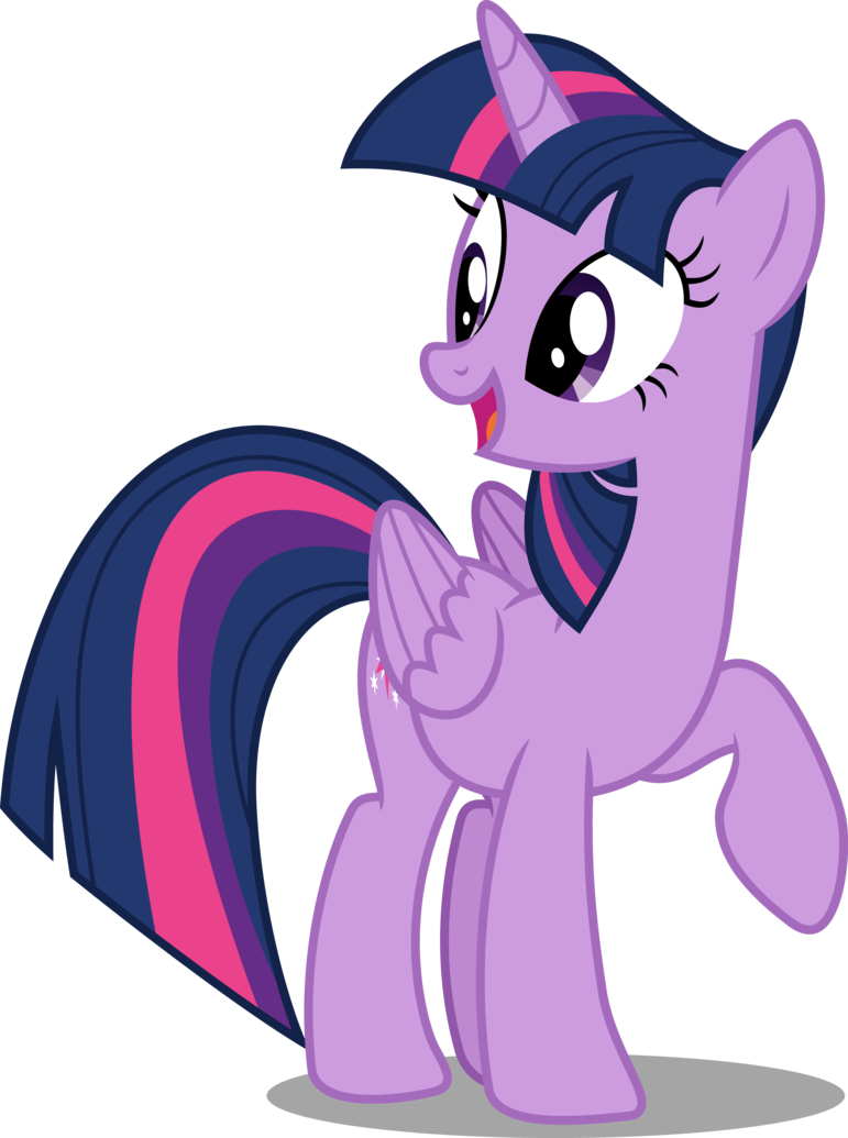 Twilight Sparkle Happy Pose