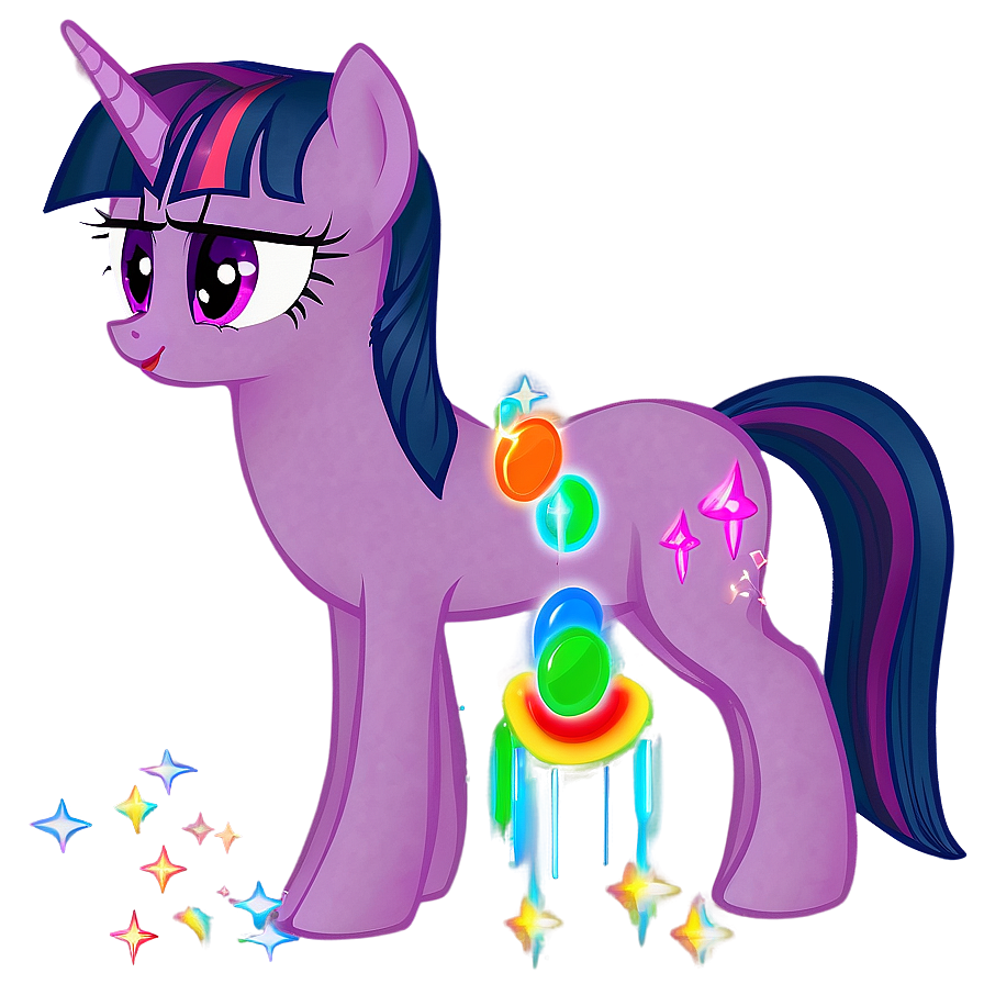 Twilight Sparkle Magic Spell Png Del