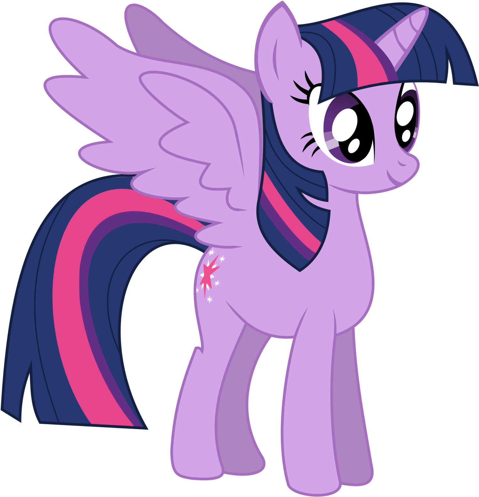 Twilight Sparkle - Twilight Sparkle My Little Pony Characters, HD Png Download PNG image with a transparent background, free high-resolution download