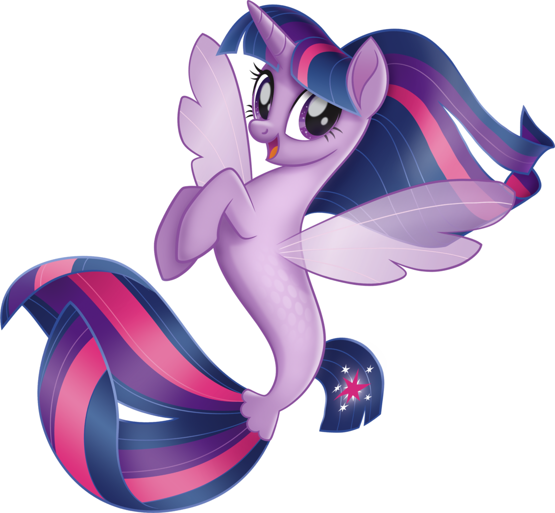 Transparent Twilight Sparkle Alicorn Png - Mlp Sea Pony Twilight, Png Download PNG image with a transparent background, free high-resolution download