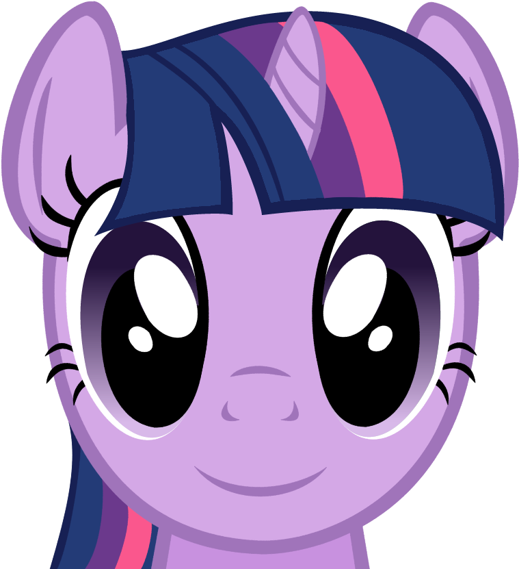 Twilight Sparkle Face By Maybyaghost - Draw Twilight Sparkle Face PNG image with a transparent background, free high-resolution download