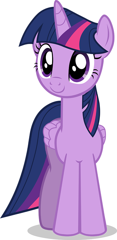 Twilight Sparkle Smile Vector