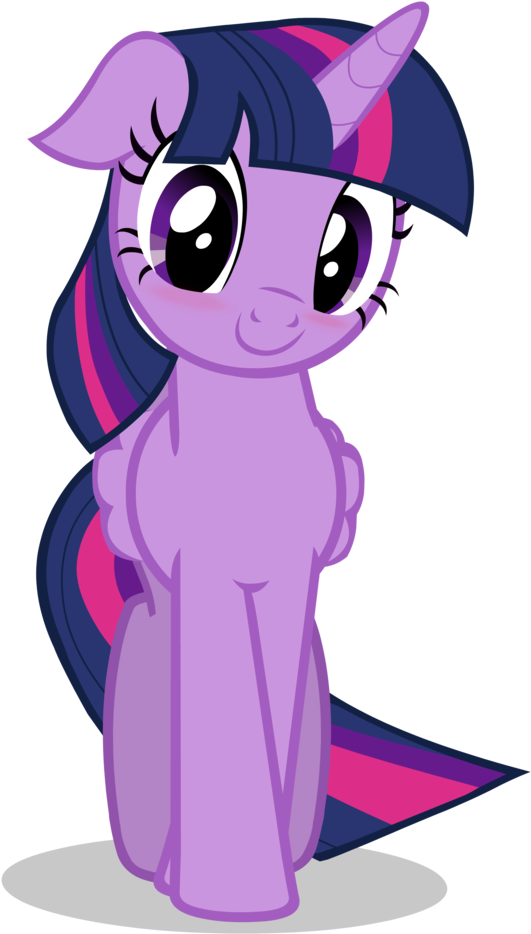 Twilight Sparkle Smiling Vector