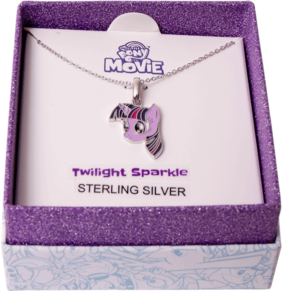 Twilight Sparkle Sterling Silver Necklace