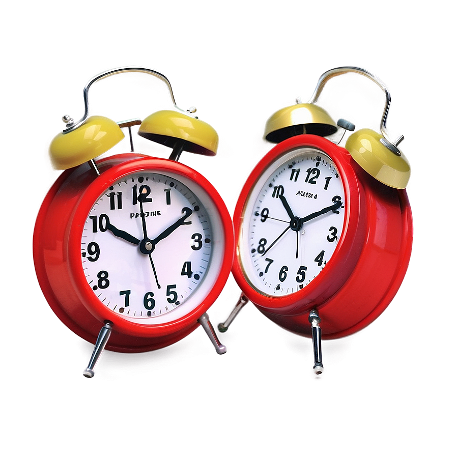 Twin Bell Alarm Clock Png 17