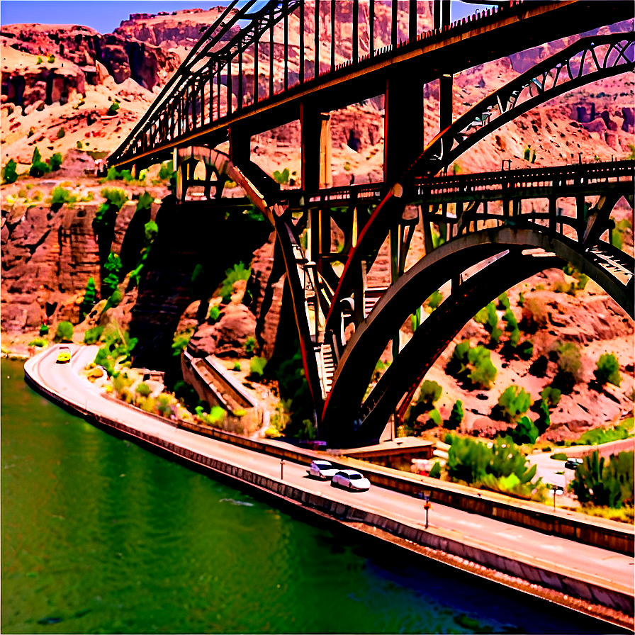 Twin Falls Idaho Perrine Bridge Png 06122024