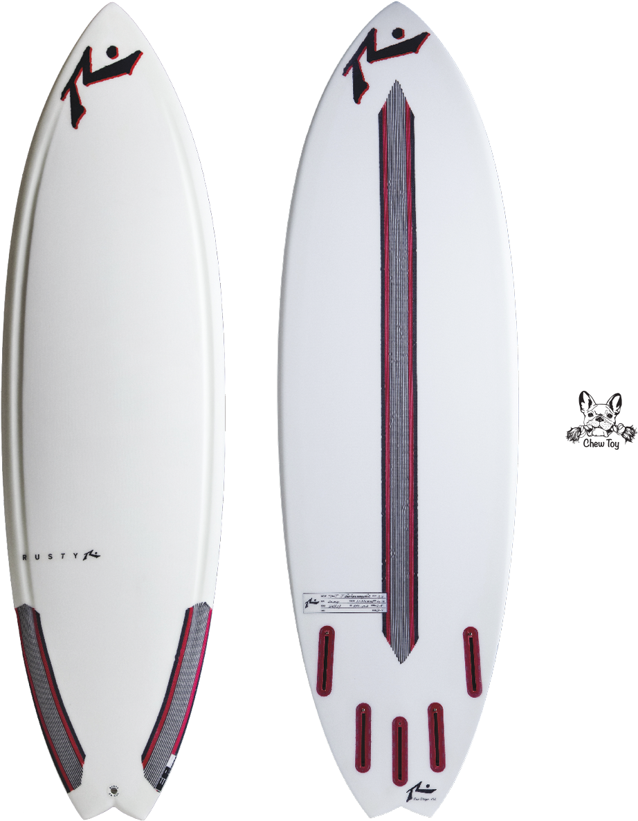 Rusty Chew Toy Surfboard, HD Png Download PNG with transparent background