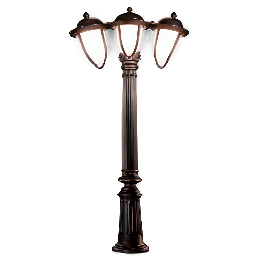 Twin Headed Light Post Png Dcf82