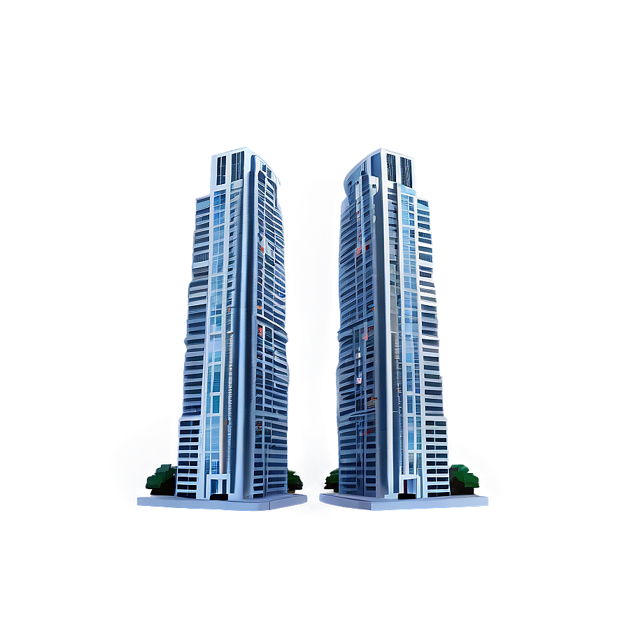 Twin Skyscrapers Png Pqk