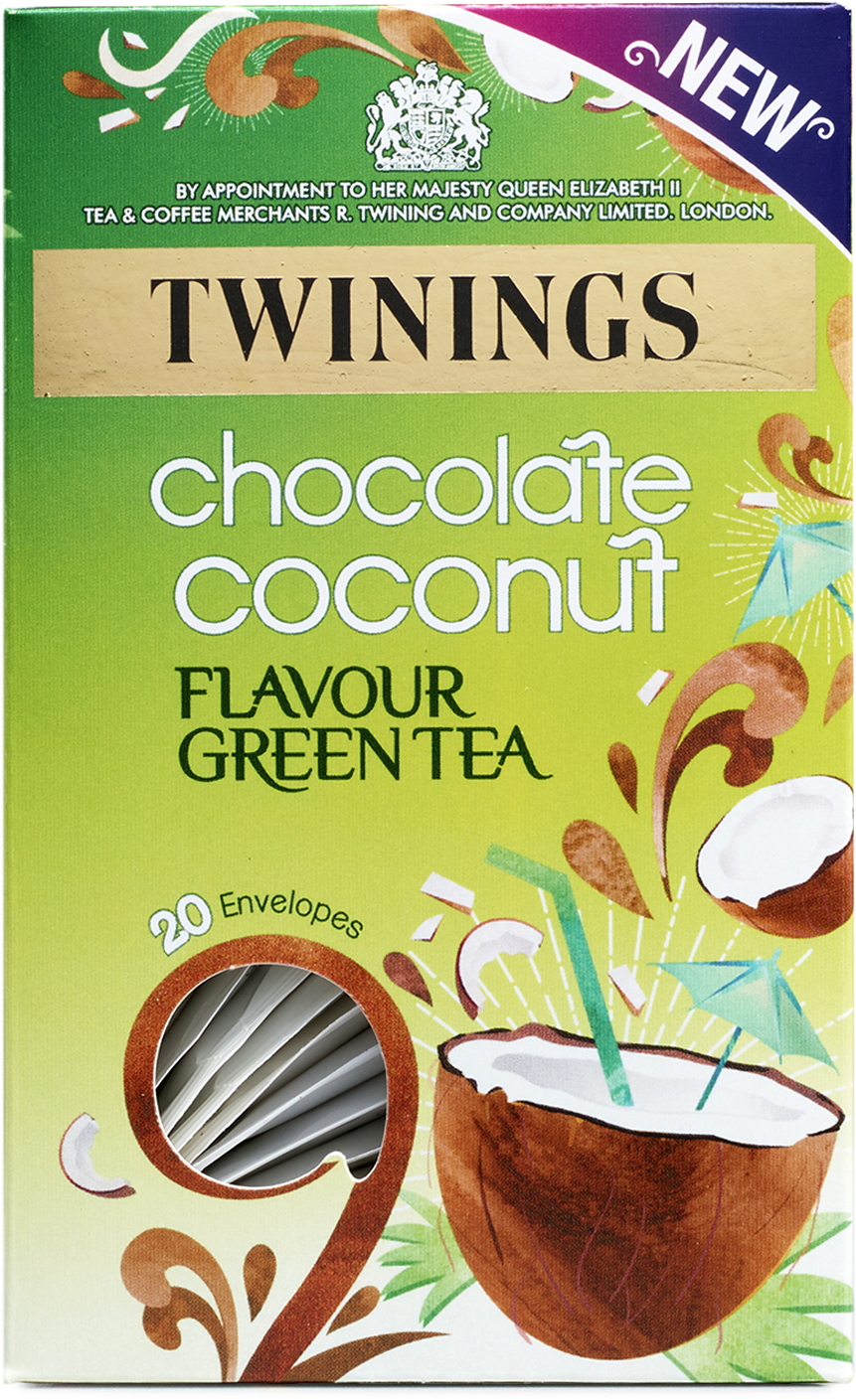 Coconut And Chocolate Green Tea, HD Png Download PNG with transparent background