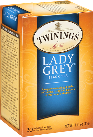 Twinings Lady Grey Tea Box