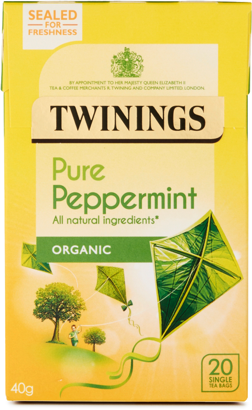 Twinings Pure Peppermint Tea, HD Png Download PNG image with a transparent background, free high-resolution download