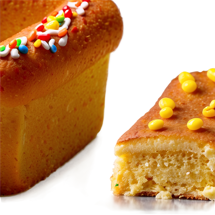Twinkie Cake Close Up PNG image with a transparent background, free high-resolution download