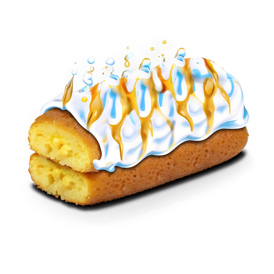 Twinkie Cream Filled Snack Cake PNG image with a transparent background, free high-resolution download