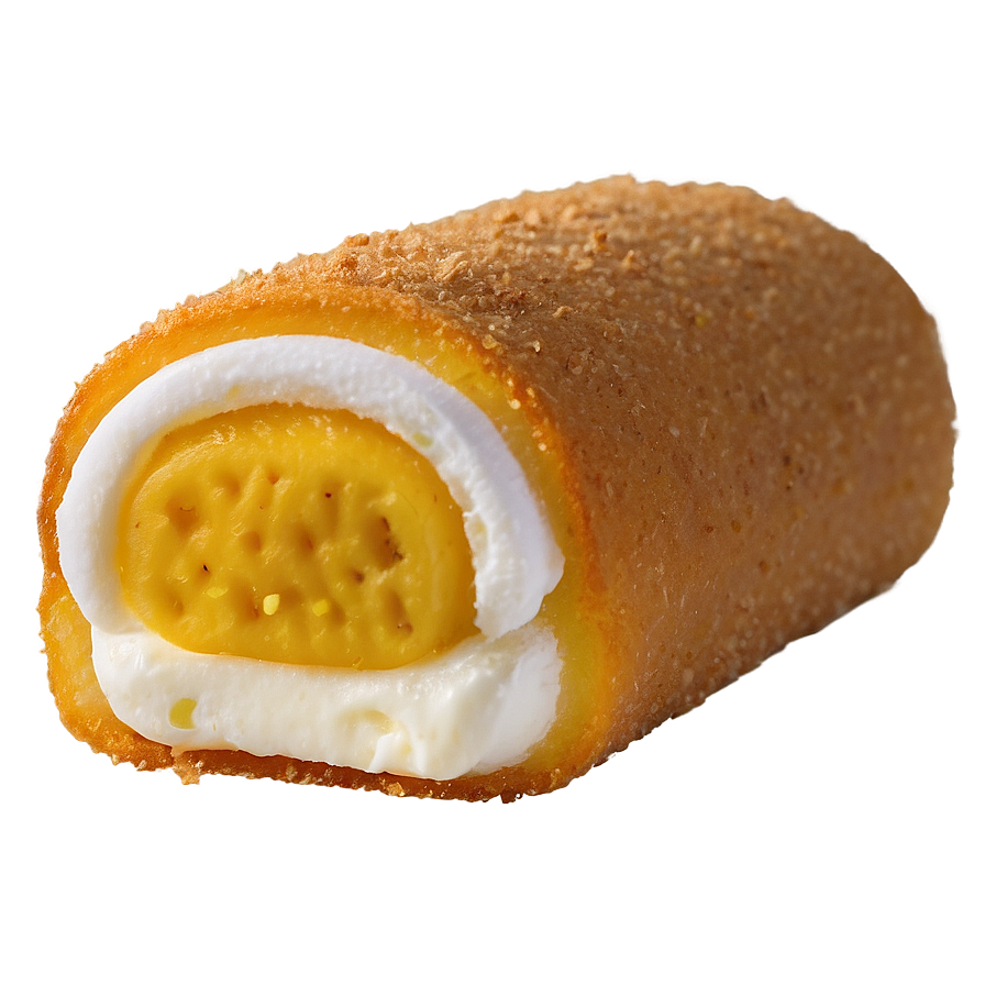 Twinkie Cream Filled Snack Cake PNG image with a transparent background, free high-resolution download