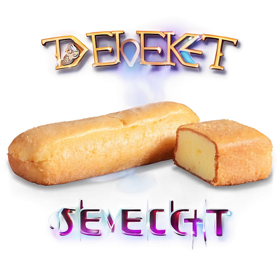 Twinkie Snack Cake Fantasy Logo PNG image with a transparent background, free high-resolution download