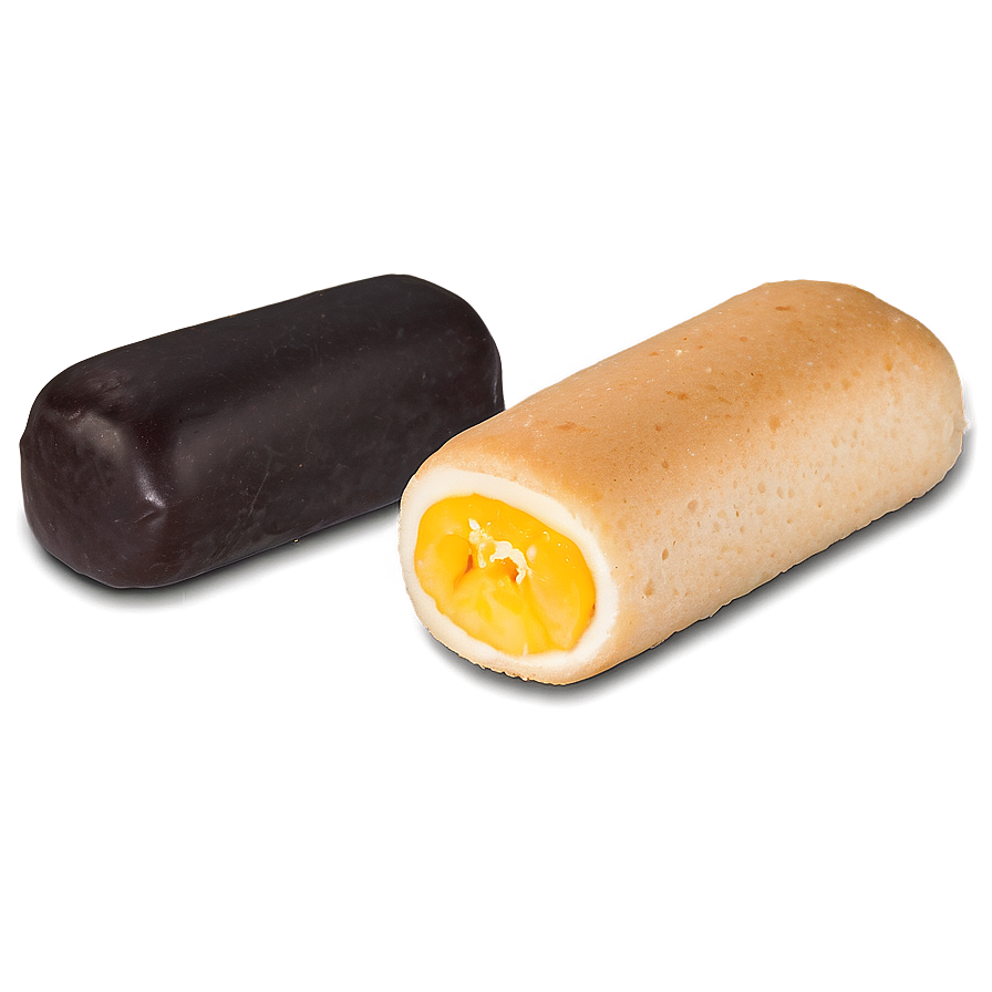 Twinkieand Chocolate Roll Snack Treats PNG image with a transparent background, free high-resolution download