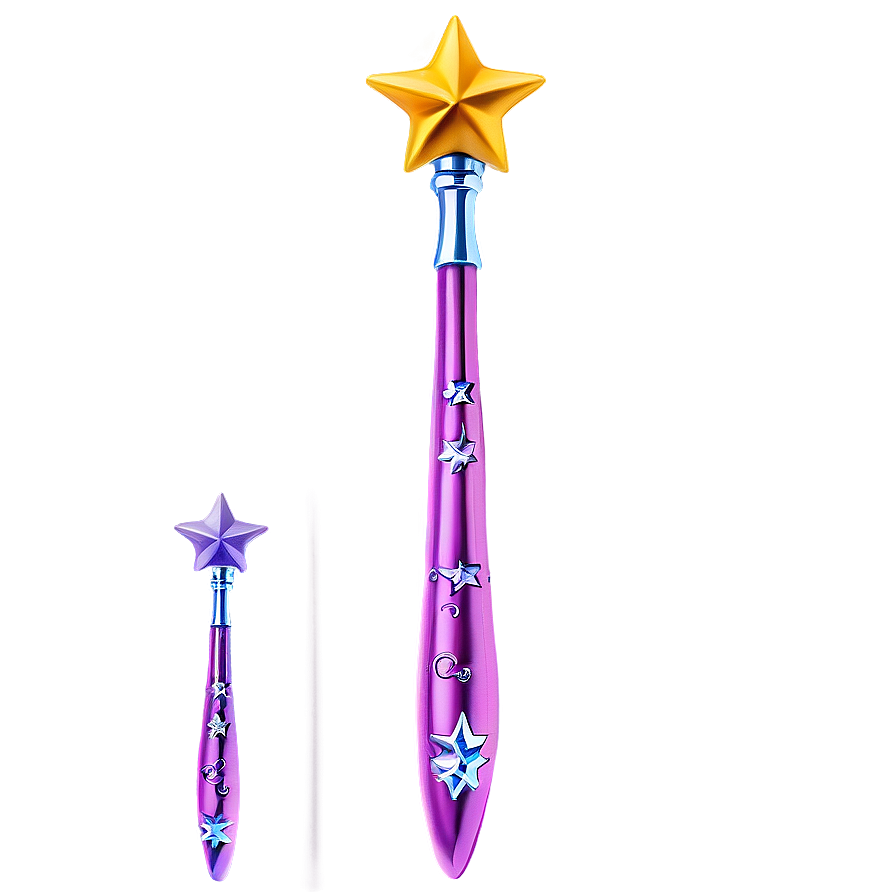 Twinkling Star Wand Png Kme