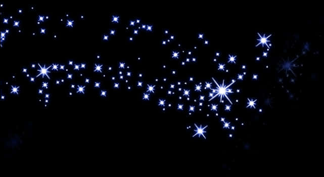 Twinkling Stars Night Sky