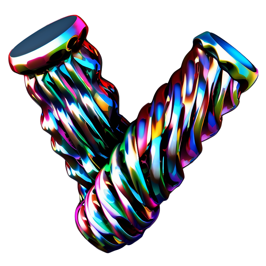 Twisted Metal Rods PNG 06122024 PNG with transparent background