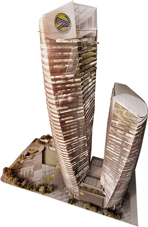 Twisted Twin Towers Architecture Design