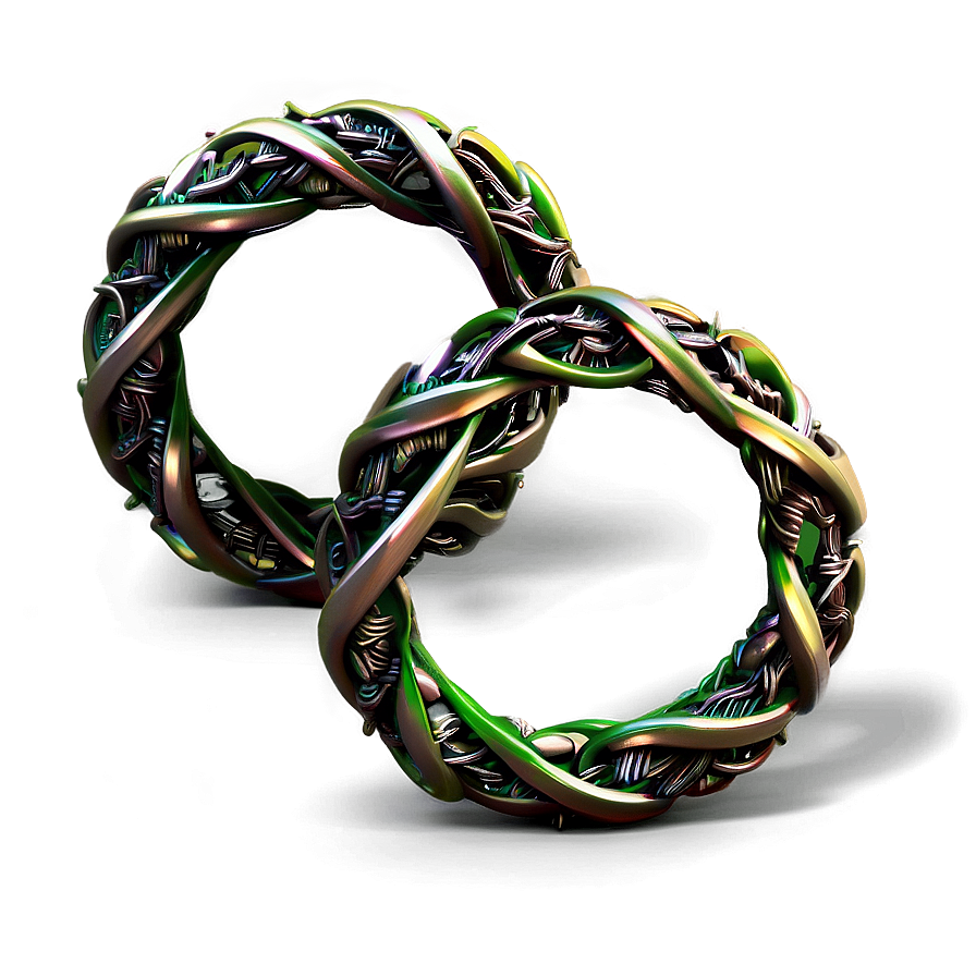 Twisted Vine Rings Png Aep